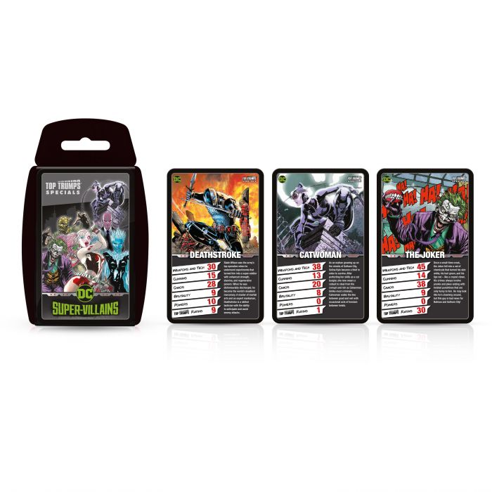 Top Trumps DC Super-Villains Card Game