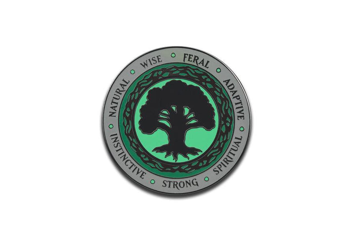 Pinfinity Green Mana Crest Magic The Gathering AR Pin