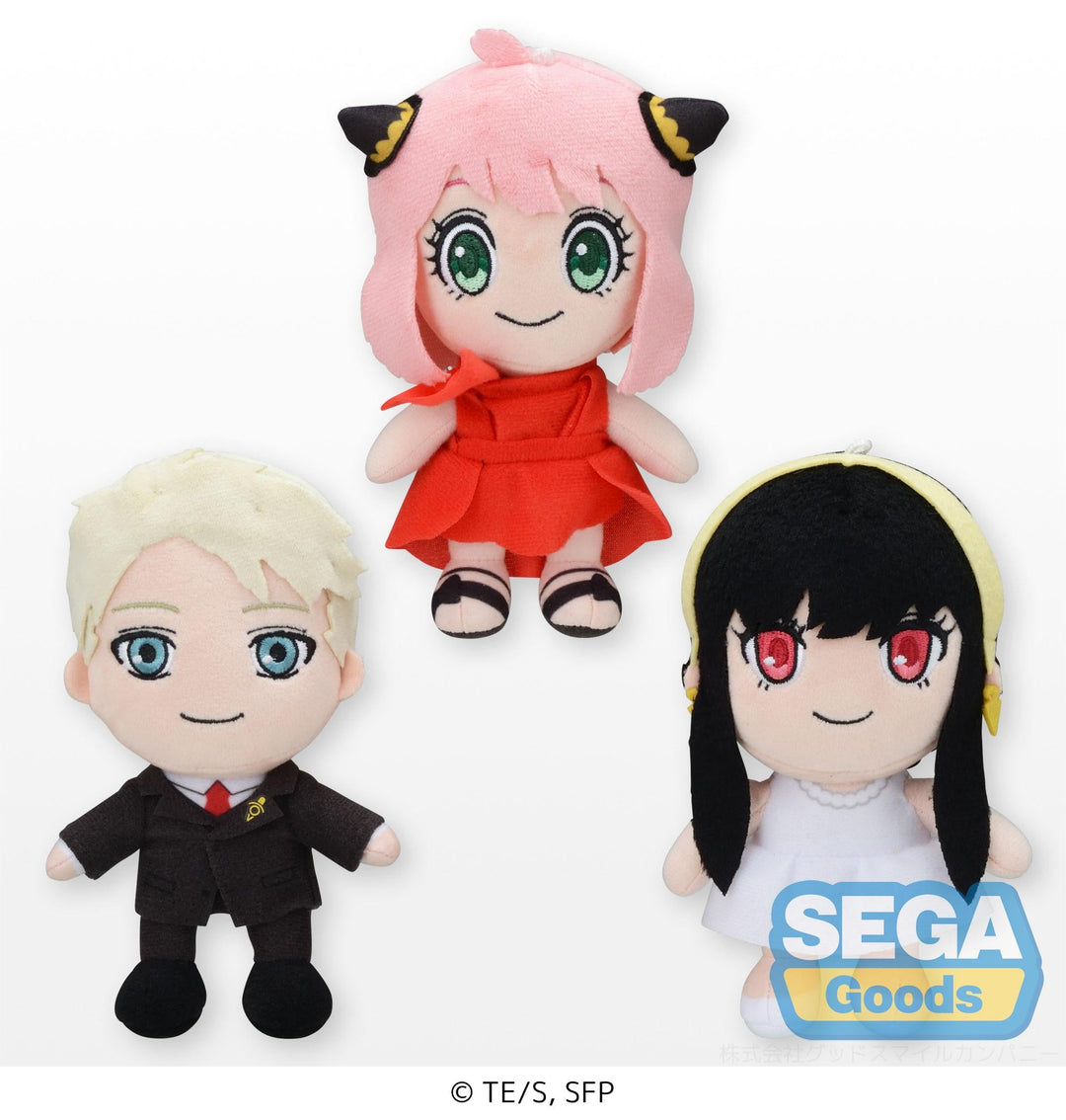 SPY x FAMILY Loid Forger Anya Forger Yor Forger TV Anime MP Plush Vol.3