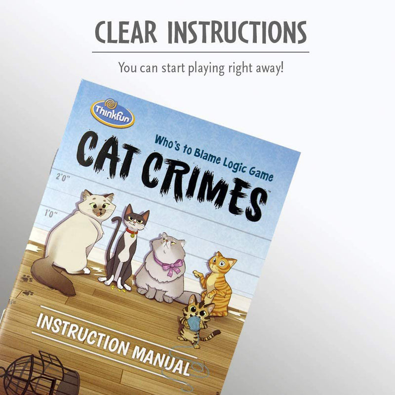 Cat Crimes Who’s To Blame Logic Game - Image