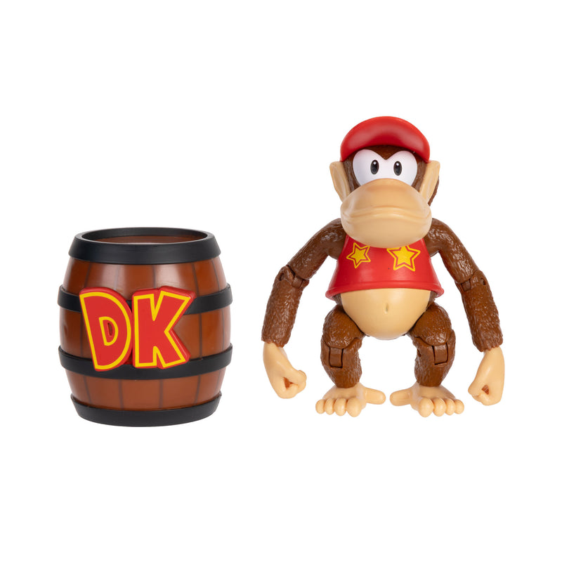 Super Mario 4" Diddy Kong Figure