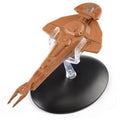 Cardassian Galor Class Model Diecast Shuttlecraft Ship (Eaglemoss / Star Trek), rear view