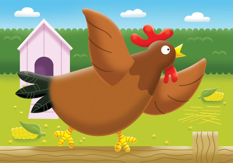 My First Puzzle On The Farm (2 3 4 & 5 Piece) Jigsaw Puzzle - Image