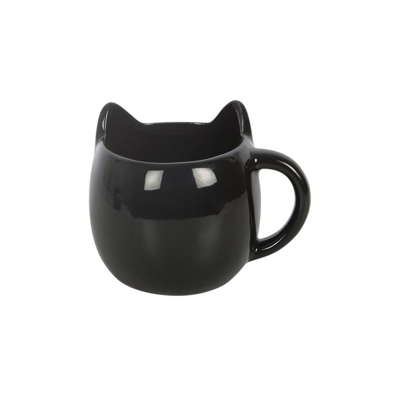 Magick Black Cat Face Mug