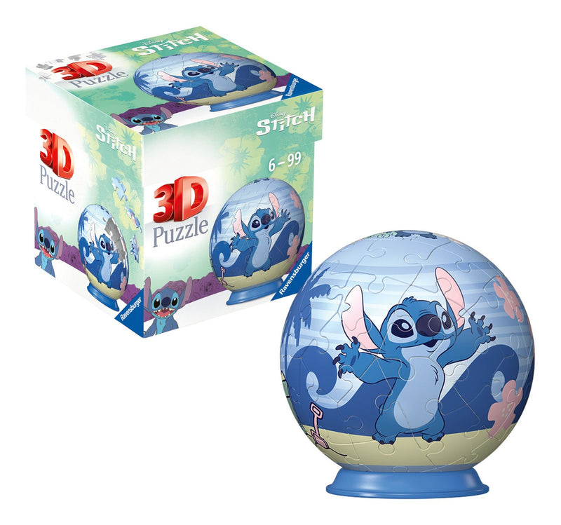 Disney Stitch 54 Piece 3D Puzzle Assortment - Image