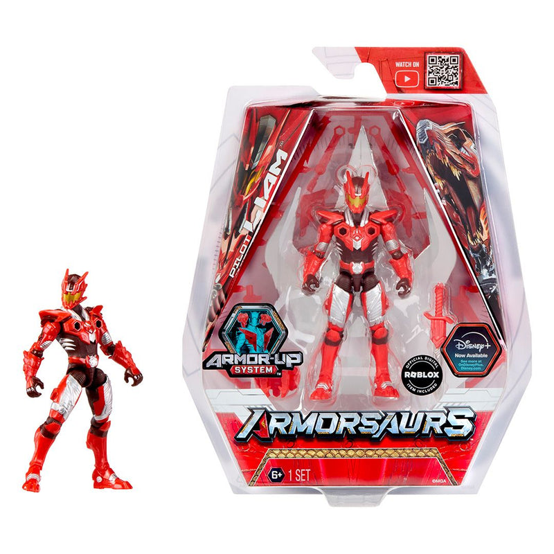 Armorsaurs 3.75" Figure - T-Rex Pilot