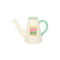 No Rain, No Flowers Ceramic Watering Can / Vase
