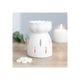 White Gloss Lotus Flower Oil Burner