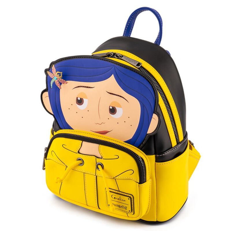 Loungefly - Coraline Raincoat Cosplay Mini Backpack