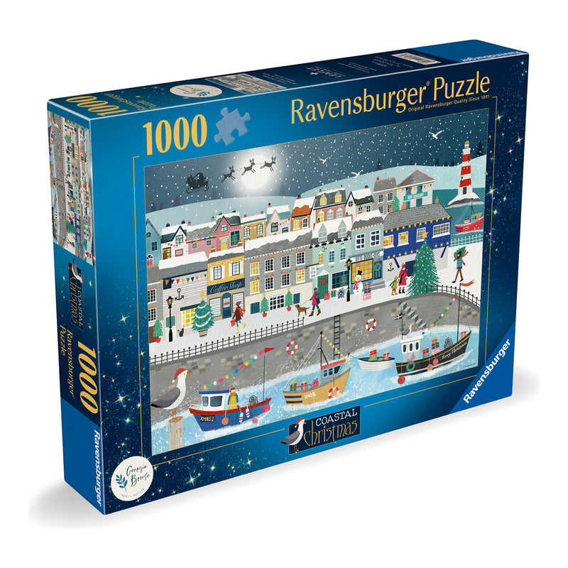 Coastal Christmas 1000 Piece Jigsaw Puzzle