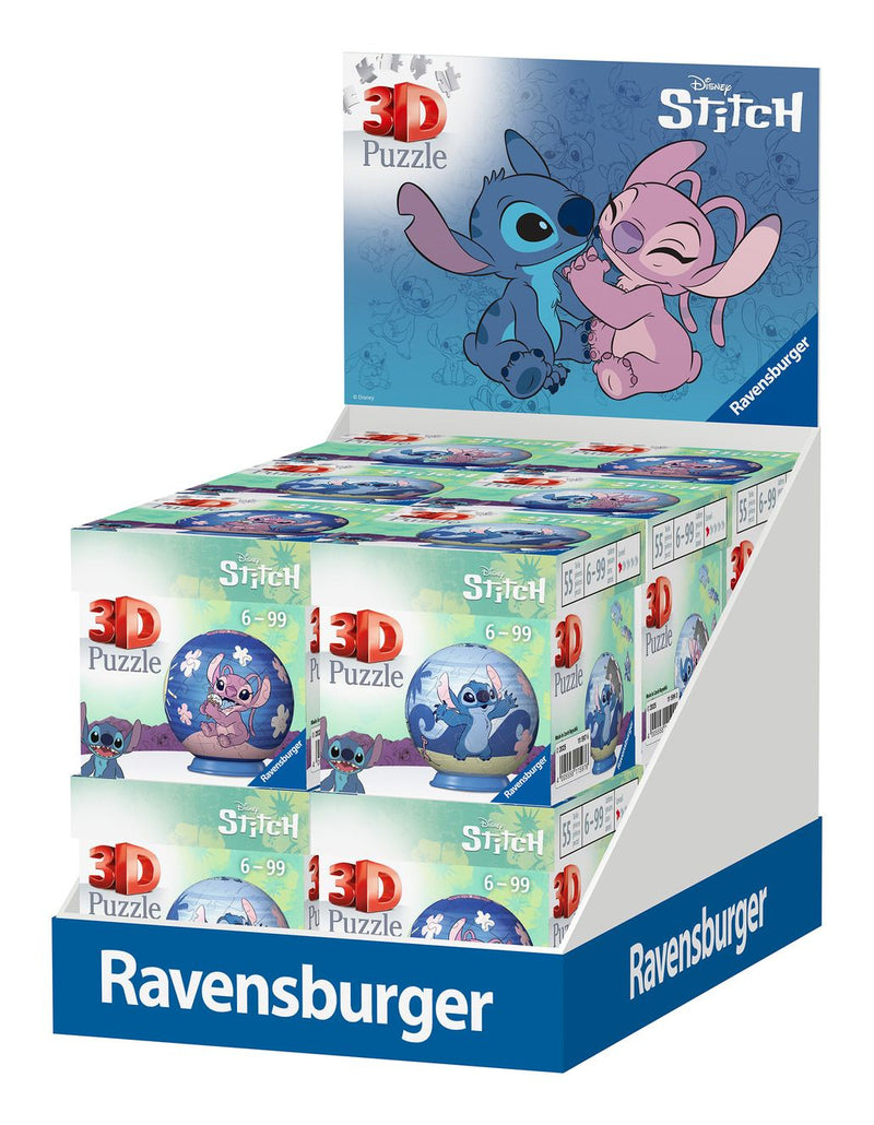 Disney Stitch 54 Piece 3D Puzzle Assortment - Image