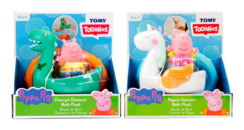 Toomies Peppa Pig Bath Floats Assorted Bath Toys