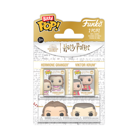 Bitty Pop! Harry Potter GoF Hermione & Krum 2 Pack