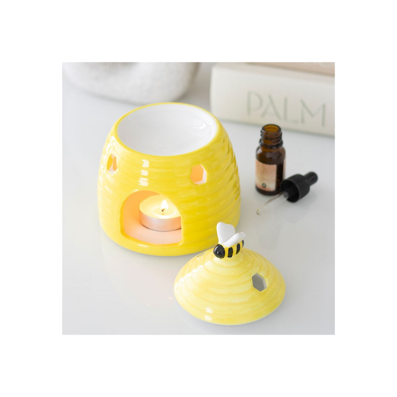 Yellow Beehive Oil Burner