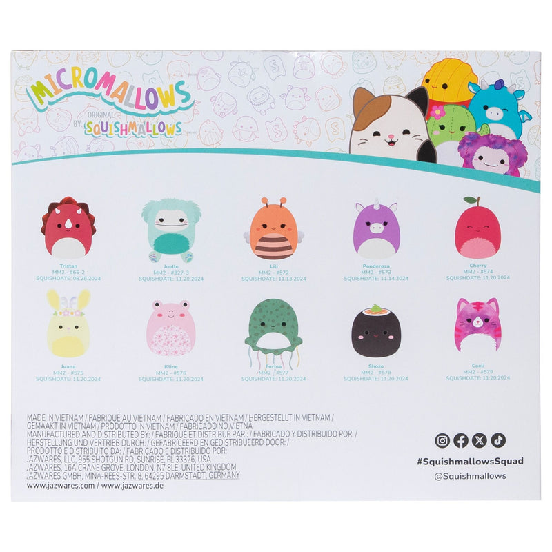 Squishmallows - 2.5in Micromallows 10 Pack Plush #1 - Image