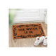 Natural The Witch Is In Doormat