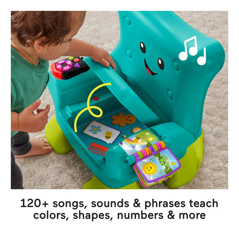 Fisher Price Laugh & Learn Blue Chair - Image