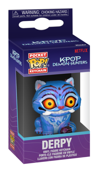 KPop Demon Hunters - Derpy Funko Pop! Keychain Vinyl Figure