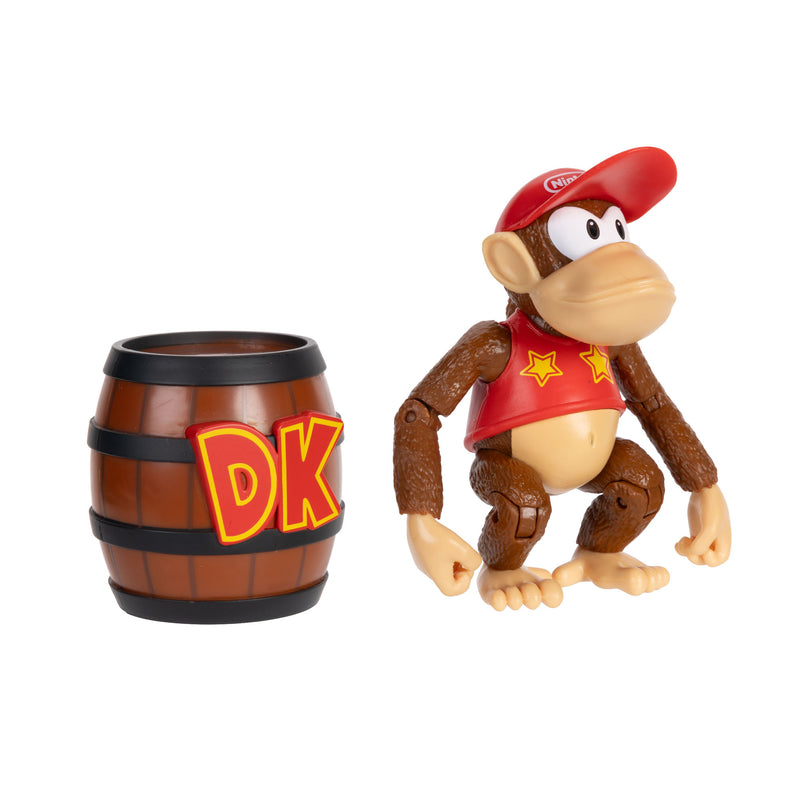 Super Mario 4" Diddy Kong Figure