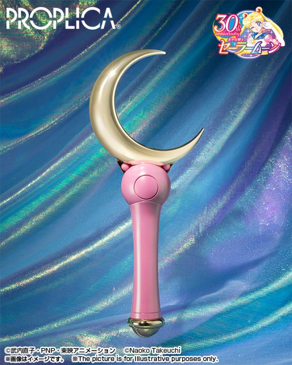 Sailor Moon 1:1 Scale Prop Replica Moon Stick Brilliant Colour Edition