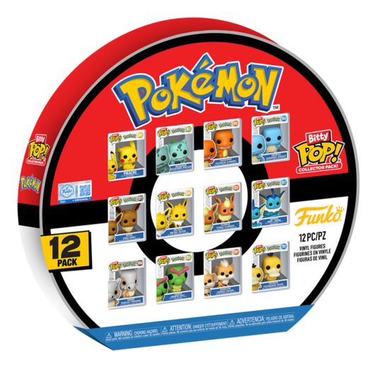 Bitty Pop! Pokemon 12 Piece Multipack