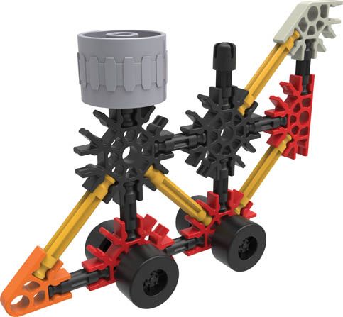 K'nex Beginner Fun Fast Vehicles 10 Model Building, side angle