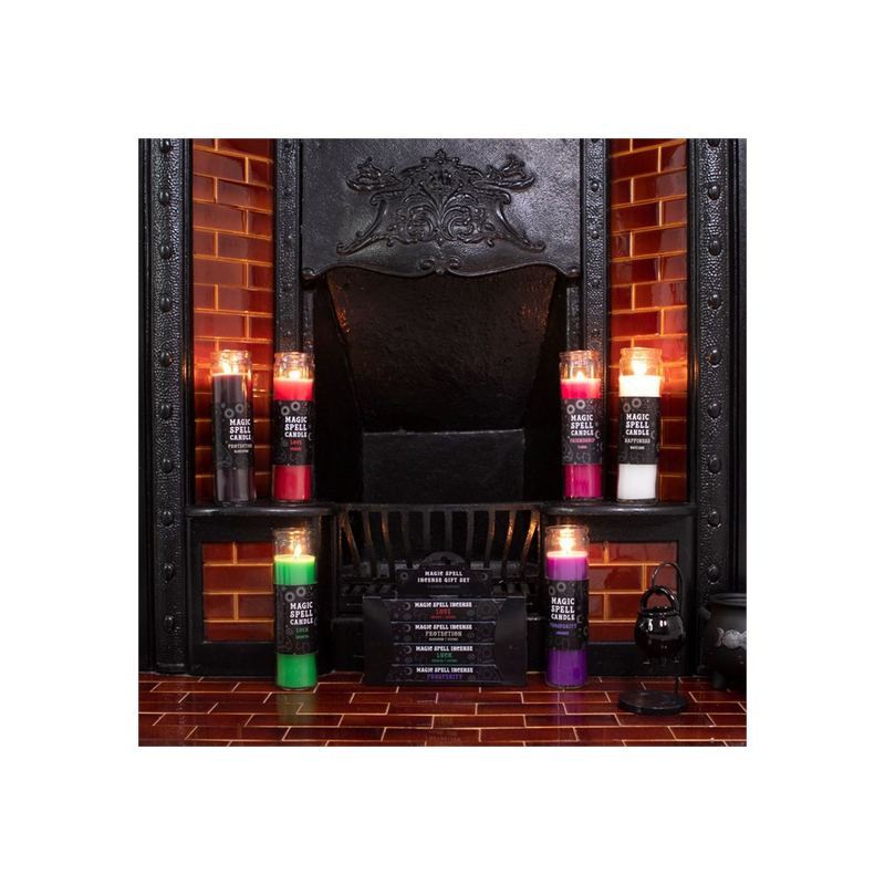 Floral 'Friendship' Spell Tube Candle