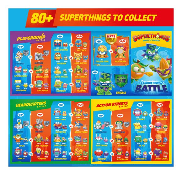 Superthings - Kazoom Power Battle - 5 Pack
