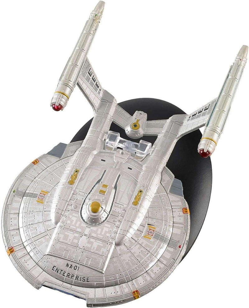 Enterprise NX-01 Diecast Model Ship (Eaglemoss / Star Trek), alternate view