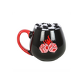 Black Dice Mug and Socks Set