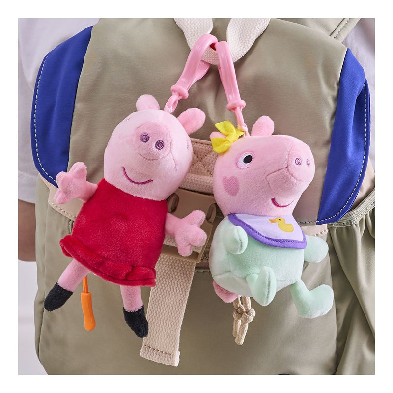 Peppa Pig Peppa and Evie Keychain Clip Strips - Image