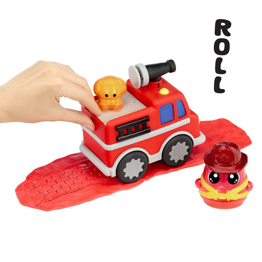DohKins Firetruck & Firefighter - Image