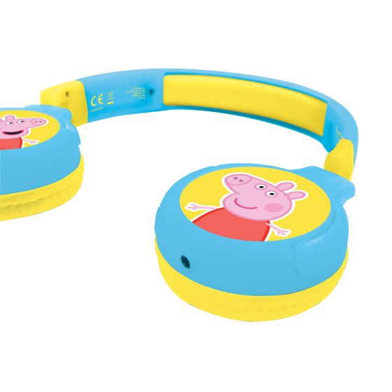 Peppa Pig 2 in 1 Bluetooth & Wired Foldable Headphones
