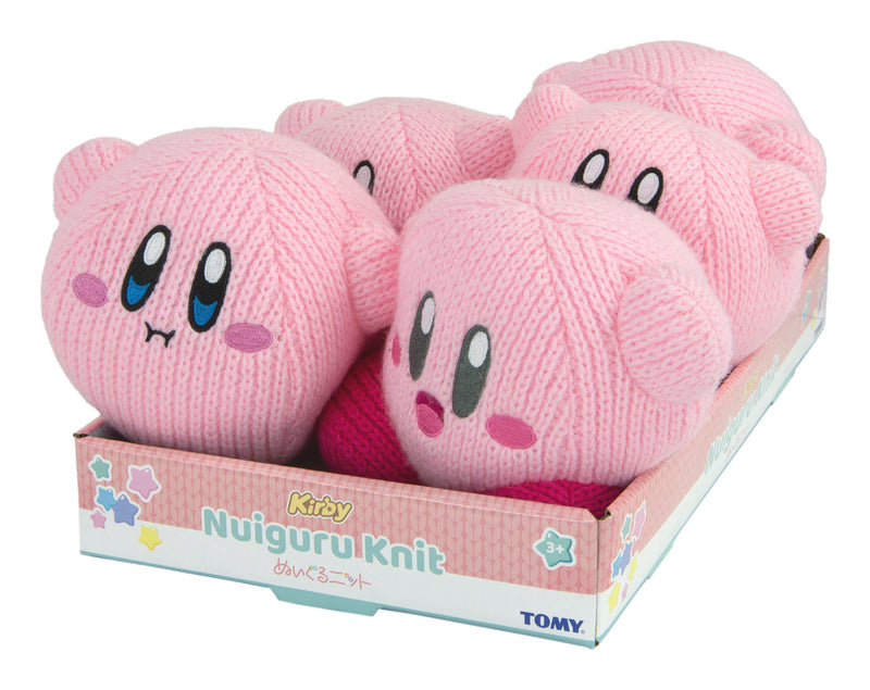 Club Mocchi-Mocchi Nuiguru Knit Kirby Junior Plush Assortment (Case of 5)