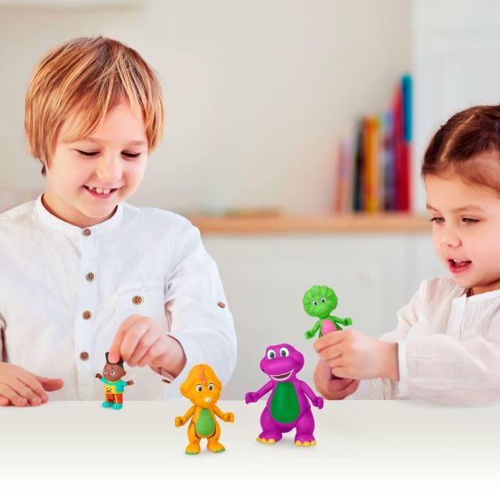 Barneys World Hey Friends Figure 4 Pack