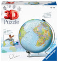 The World On V-Stand Globe 540 Piece 3D Puzzle