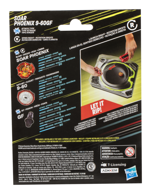 Beyblade X Deluxe Launcher with Battle Top