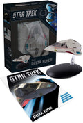 Starfleet Delta Flyer Model Diecast Ship (Eaglemoss / Star Trek), rear view