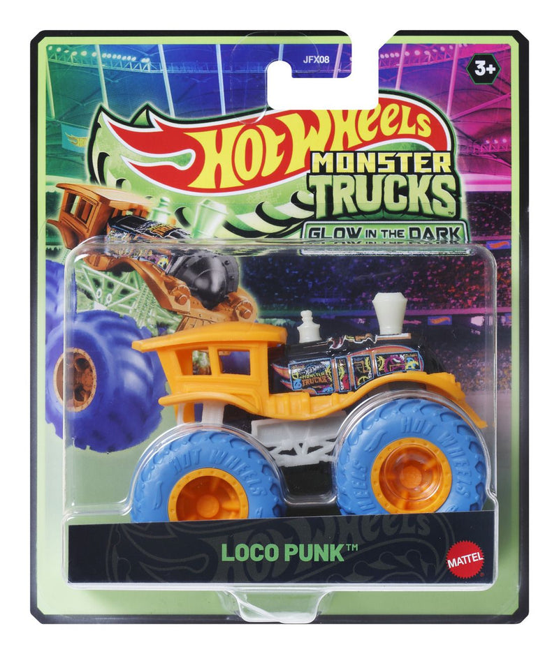 Hot Wheels Monster Trucks Glow in the Dark Assorted - Image