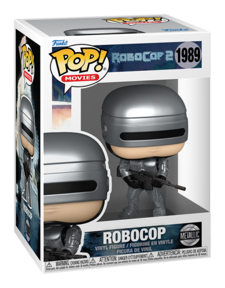 Pop! Vinyl - Robocop - Robocop (Metallic) (chance of chase) collectible from Abgee