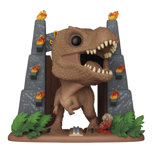 T-Rex with Gates Jurassic Park Funko Pop! Deluxe Vinyl Figure