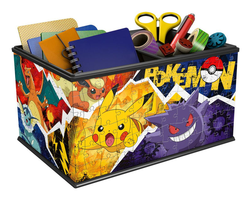 Pokemon Storage Box 216 Piece 3D Puzzle - Image