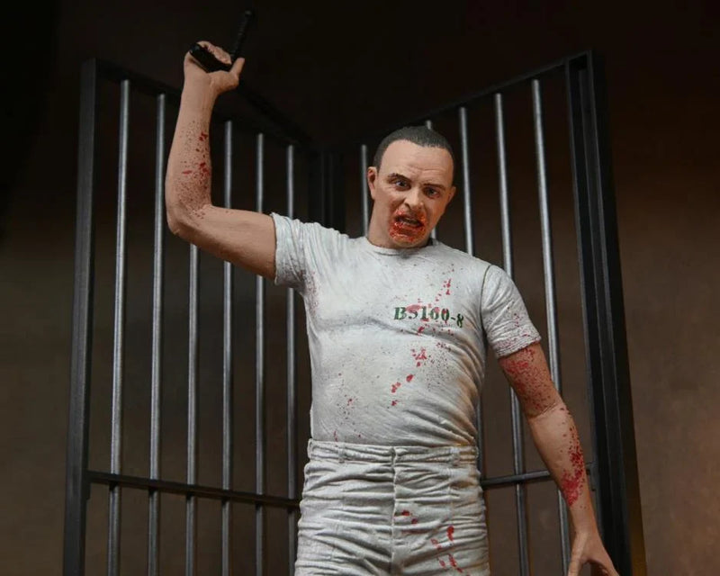 NECA The Silence of the Lambs Hannibal Lecter Prison Escape 7 Inch Action Figure (view 6)