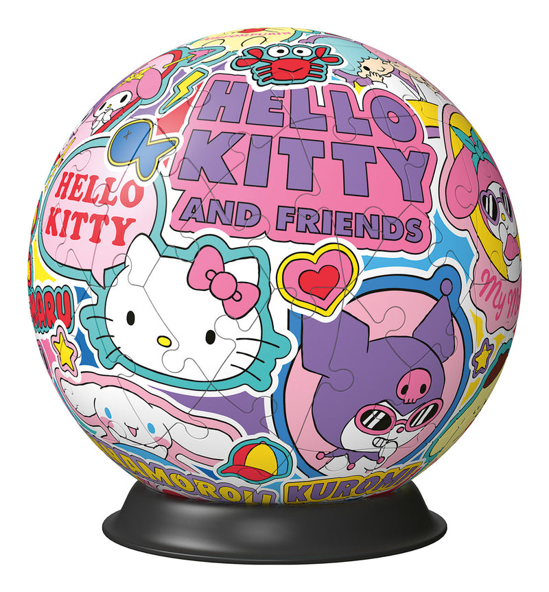 Hello Kitty 72 Piece 3D Puzzle Ball