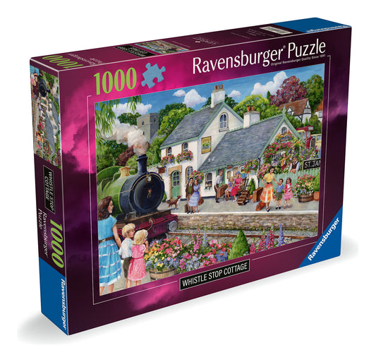Whistle Stop Cottage 1000 Piece Jigsaw Puzzle