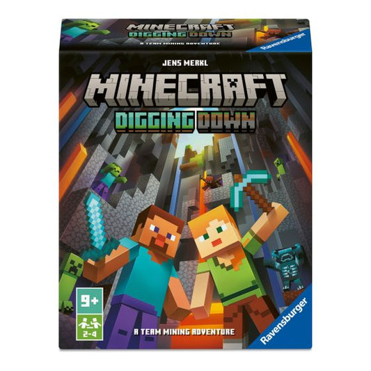 Minecraft Digging Down Card Game