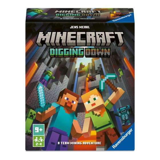 Minecraft Digging Down Card Game