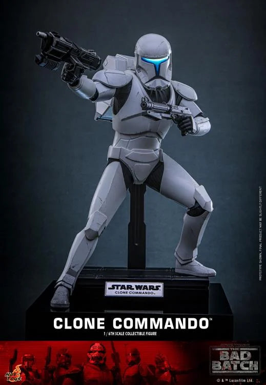 Hot Toys Star Wars The Bad Batch Clone Commando 1/6th Scale Figure