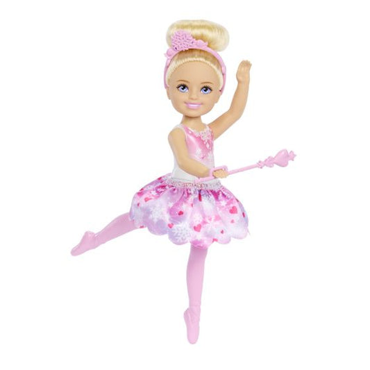 Barbie Fantasy Nutcrckr Chelsea Snow Fairy Asst