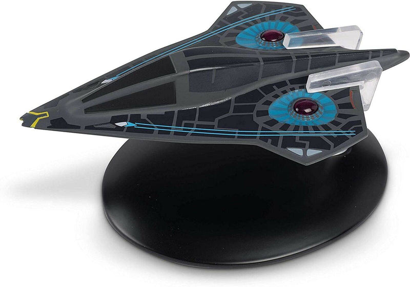 Federation TimeShips Aeon Starship Die-Cast Model (Eaglemoss / Star Trek), side angle